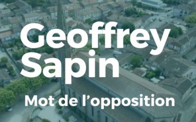 Mot de l’opposition – Geoffrey Sapin– Bulletin municipal de Grisolles N° 177