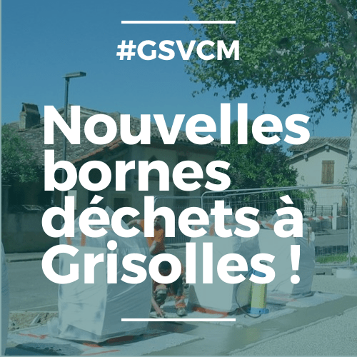 🗑️ Nouvelles bornes déchets à Grisolles ! ♻️🌳
