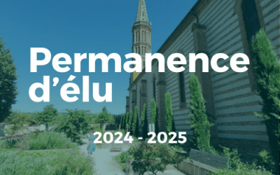 Date des permanences d&rsquo;élu 2024-2025