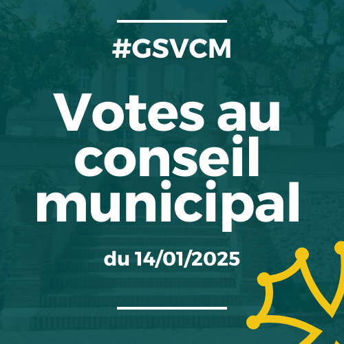 Votes au Conseil municipal de Grisolles du 14 01 2025