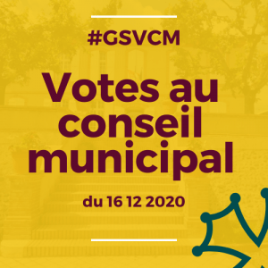 Votes au Conseil municipal de Grisolles du 16 12 2024