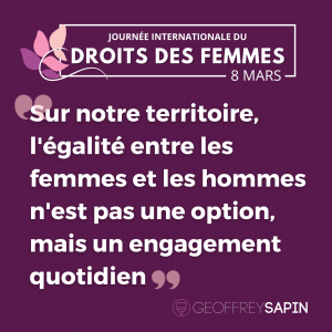 Engagement pour l’égalité femmes-hommes – Rencontre pour la Journée de la Femme le 8 mars à Grisolles.
