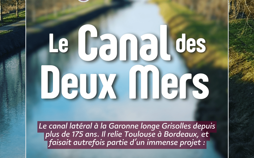 Canal des Deux Mers à Grisolles
