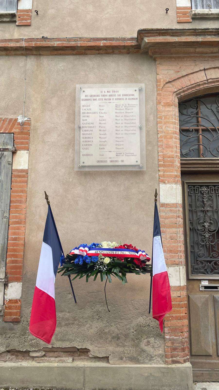 Grisolles, 6 mai 1944 : Devoir de mémoire et hommage aux résistants