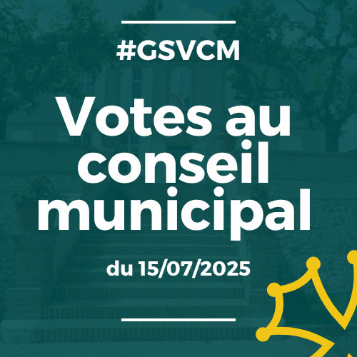 Votes au Conseil municipal de Grisolles du 15 07 2025